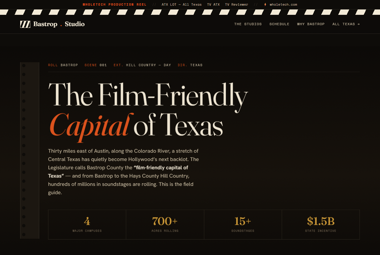 Bastrop Studio — The Slate